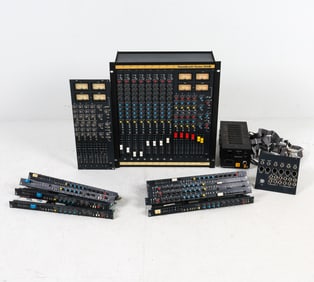 SOUNDCRAFT 200B MIXING CONSOLE W/ SPARES C. 1980S