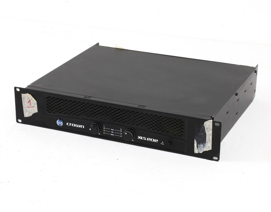 CROWN XLS-202 STEREO POWER AMP C. 2000S (1 of 15)
