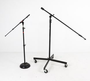 VINTAGE HEAVY DUTY BOOM MIC STAND GROUP