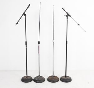 VINTAGE MIC STAND GROUP