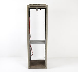 BUD INDUSTRIES STEEL STUDIO RACK C. 1960S