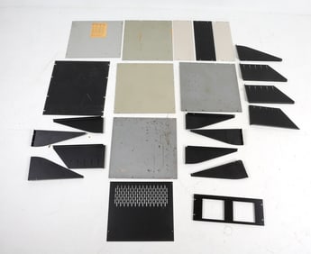 VINTAGE & MODERN 19" RACK MOUNT PANELS GROUP