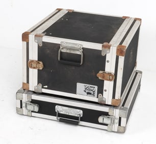 VINTAGE CALZONE BRIDGEPORT ATA RACK CASE GROUP