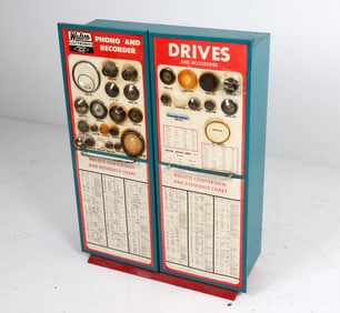 VINTAGE WALSCO PHONO/TAPE RECORDER DRIVE DISPLAY