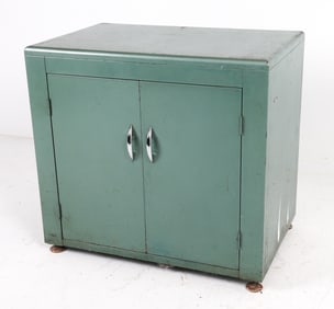 VINTAGE INDUSTRIAL STEEL CABINET C. 1970S