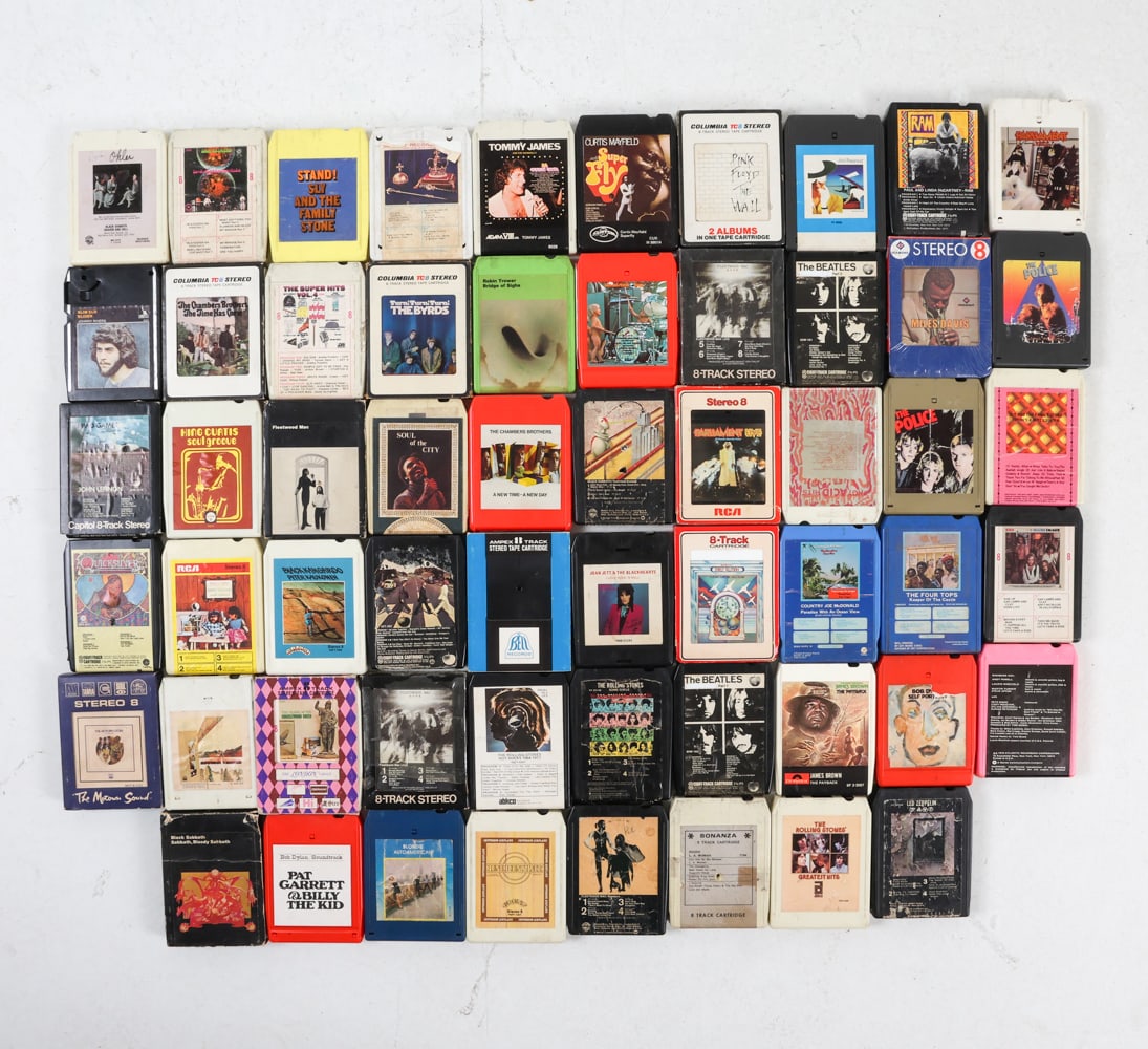 VINTAGE ROCK/PSYCH/SOUL 8-TRACK TAPE GROUPING (1 of 13)