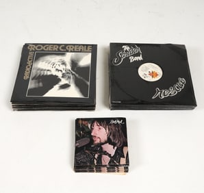 NOS DEADSTOCK VINYL RECORDS CT ARTISTS C. 1970S