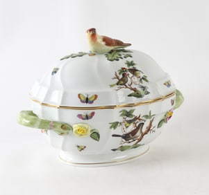 HEREND ROTHSCHILD PORCELAIN TUREEN