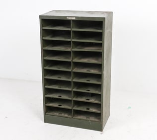 STEELMASTER VINTAGE INDUSTRIAL STORAGE UNIT 1960S