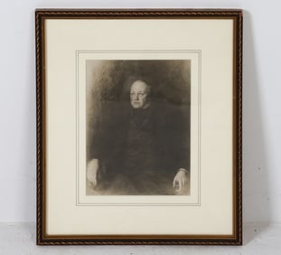 VINTAGE PORTRAIT PRINT OF A GENTLEMAN