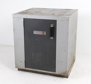 LARGE VINTAGE COMMERCIAL INDUSTRIAL STEEL CABINET