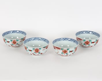 JAPANESE CERAMIC BOWL GROUPING