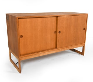 BORGE MOGENSEN DANISH OAK SIDEBOARD C. 1960S