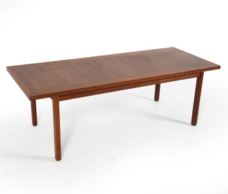 DANISH TEAK COFFEE TABLE C. 1960S