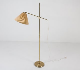 BELID SWEDISH BRASS FLOOR LAMP C. 1960S