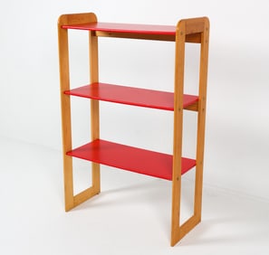 SCANDINAVIAN PINE BOOKSHELF C. 1970S