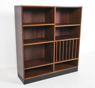 MID-CENTURY DANISH ROSEWOOD BOOKCASE C. 1960S