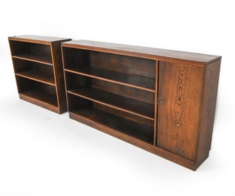 (2) MID-CENTURY SWEDISH PINE BOOKCASES C. 1960S