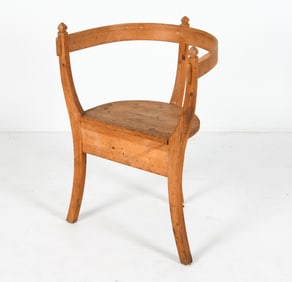 SCANDINAVIAN PINE ARMCHAIR C.1960S
