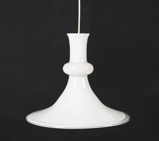 HOLMEGAARD 'ETUDE' GLASS PENDANT LIGHT C. 1970S