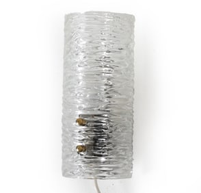 ATTR. KALMER DANISH GLASS WALL SCONCE C. 1960S