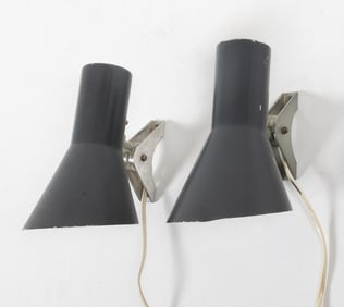 PAIR OF SCANDINAVIAN WALL SCONCES C. 1970S