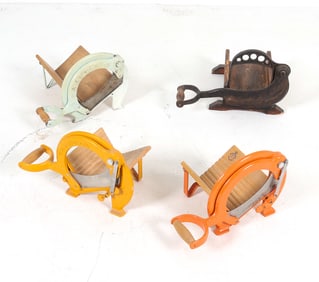 VINTAGE RAADVAD DANISH BREAD SLICERS C. 1950S