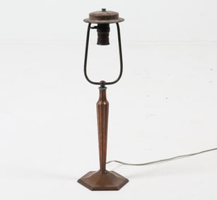 DANISH COPPER TABLE LAMP
