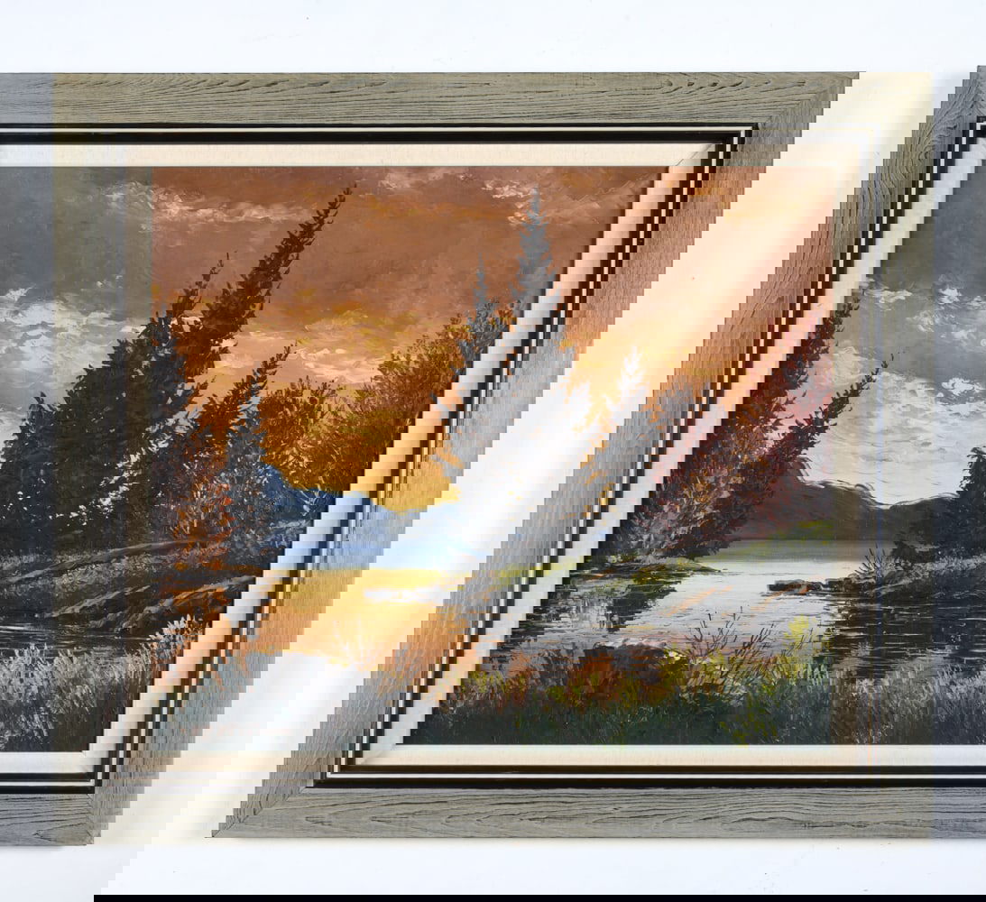 20TH C. DANISH LANDSCAPE PAINTING O/C (1 of 6)