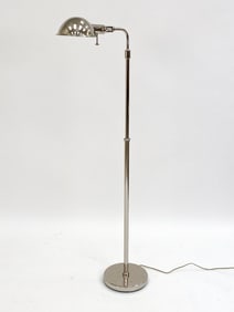 RALPH LAUREN PHARMACY CHROME FLOOR LAMP