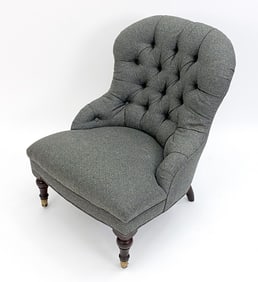 LILLIAN AUGUST CHESTERFIELD UPHOLSTERED CHAIR