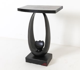LUIS POTOSI SCULPTURAL SIDE TABLE