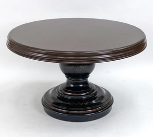 PULASKI FURNITURE PEDESTAL DINING TABLE