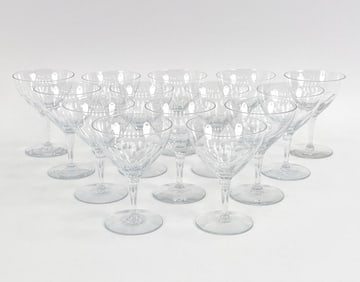 GROUPING OF FOSTORIA GLASSWARE