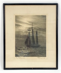 SEASCAPE SHIP PHOTOGRAPH