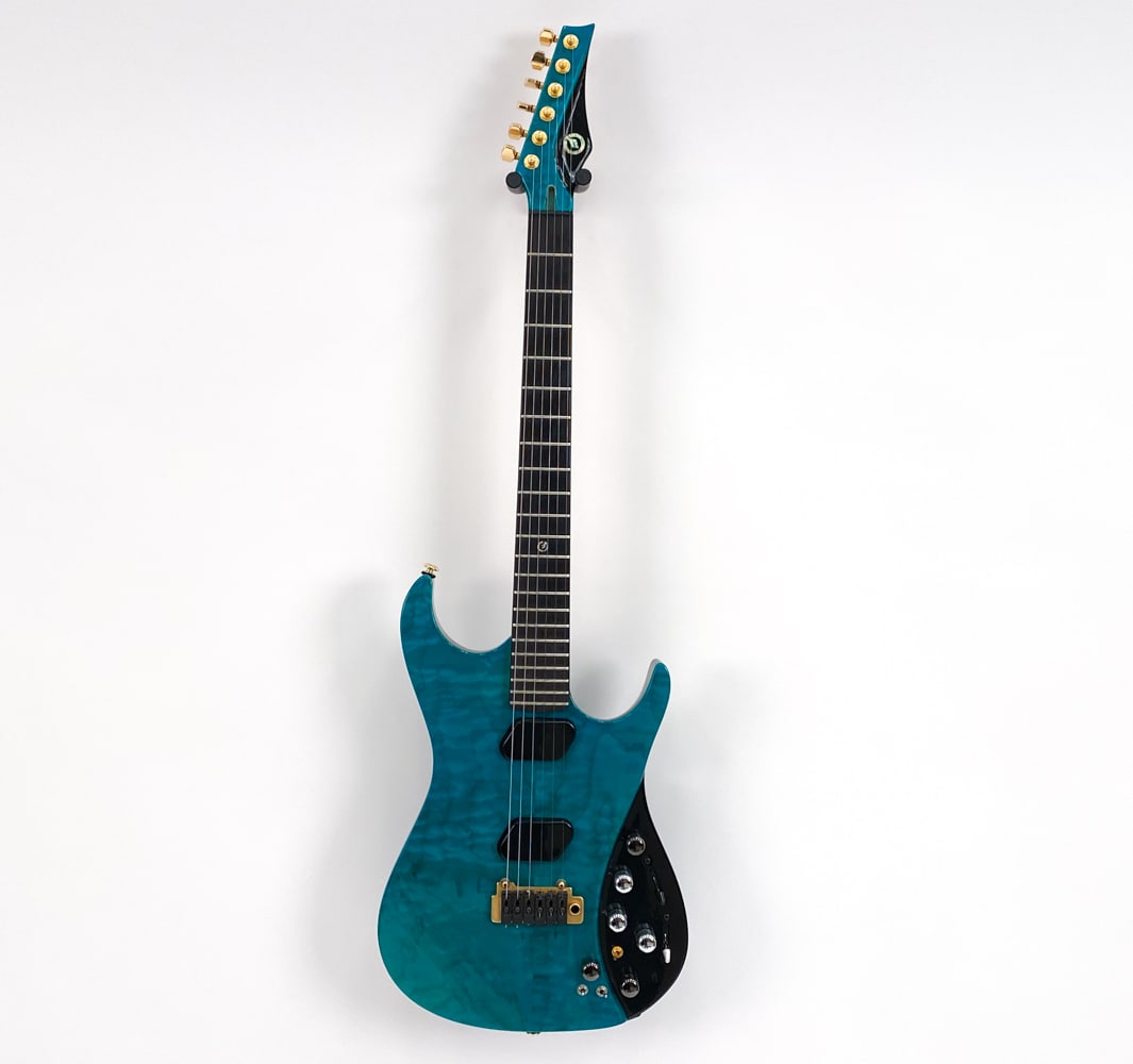 MOOG PAUL VO (BLUE/GREEN) ELECTRIC GUITAR 2008 (1 of 18)