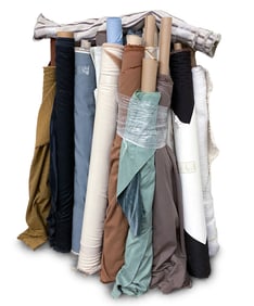 GROUPING OF UPHOLSTERY FABRIC ON ROLLS