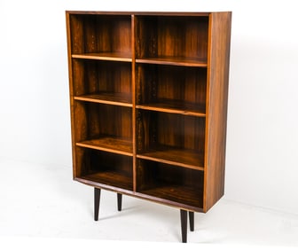 MID-CENTURY DANISH ROSEWOOD BOOKCASE C. 1960S