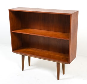ATTR. HJORNEBO DANISH TEAK BOOKCASE