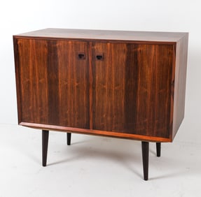 ERIK BROUER STYLE DANISH ROSEWOOD CABINET C. 1970S