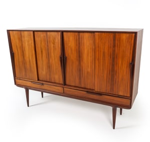 ATTR. GUNNI OMANN ROSEWOOD SIDEBOARD C. 1960S