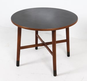 MID-CENTURY SCANDINAVIAN BEECH COFFEE TABLE