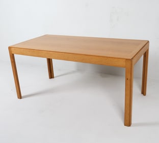BORGE MOGENSEN FREDERICIA FOLDING OAK DINING TABLE