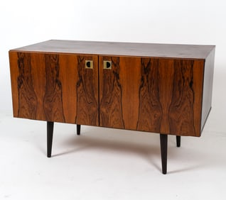 MID-CENTURY DANISH ROSEWOOD CREDENZA C. 1970S