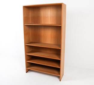 MID-CENTURY DANISH OAK BOOKCASE C. 1970S