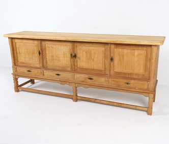 KJAERNULF STYLE DANISH OAK SIDEBOARD C. 1970S