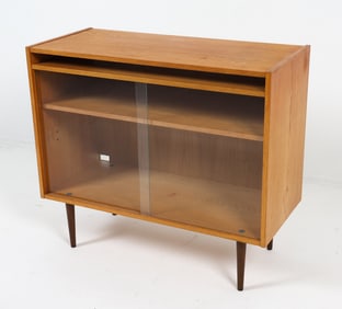 SCANDINAVIAN OAK CABINET C. 1960S