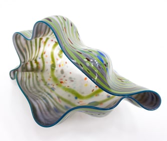 DALE CHIHULY HAND-BLOWN MACCHIA GLASS SCULPTURE