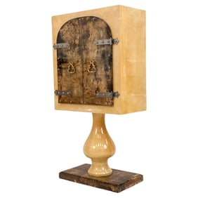 ALDO TURA ITALIAN BAR CABINET C. 1950S