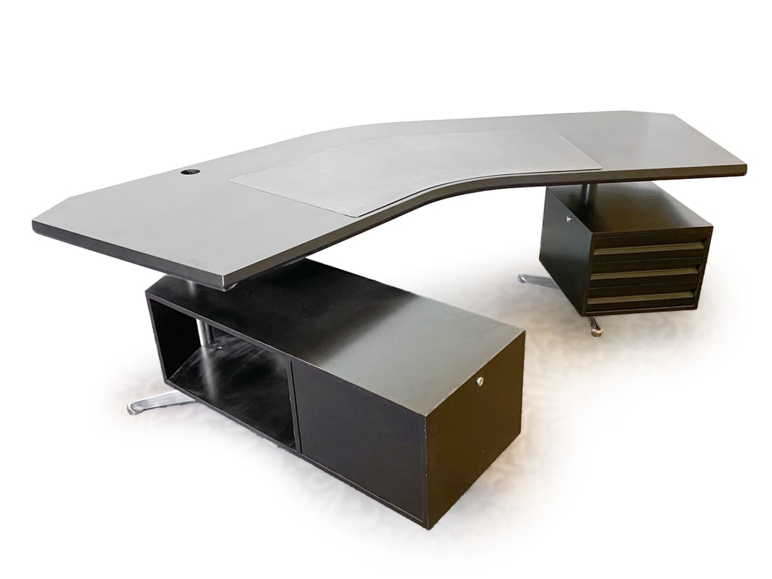 OSVALDO BORSANI FOR TECNO LARGE BOOMERANG DESK (1 of 14)